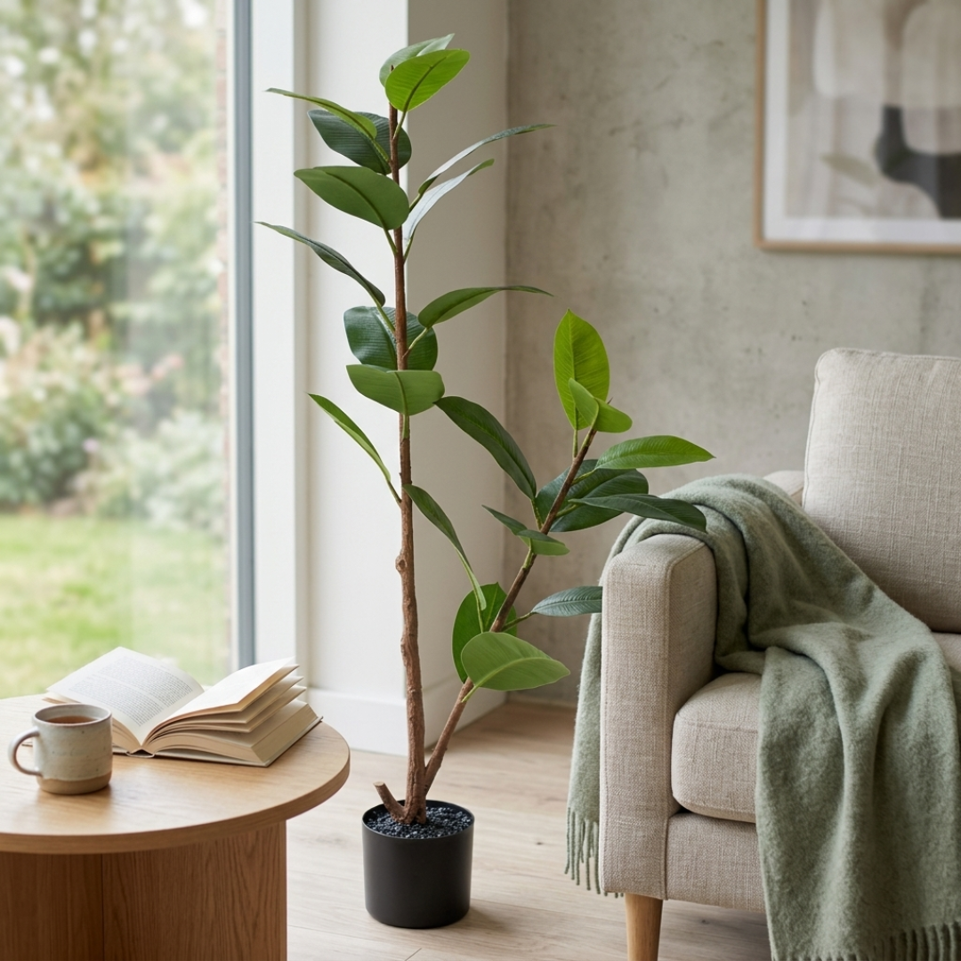 Rubber Tree Green__1__120CM