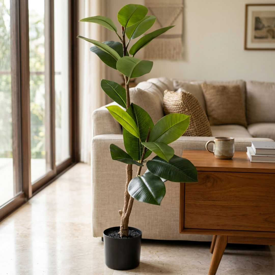 Rubber Tree Green__1__90CM